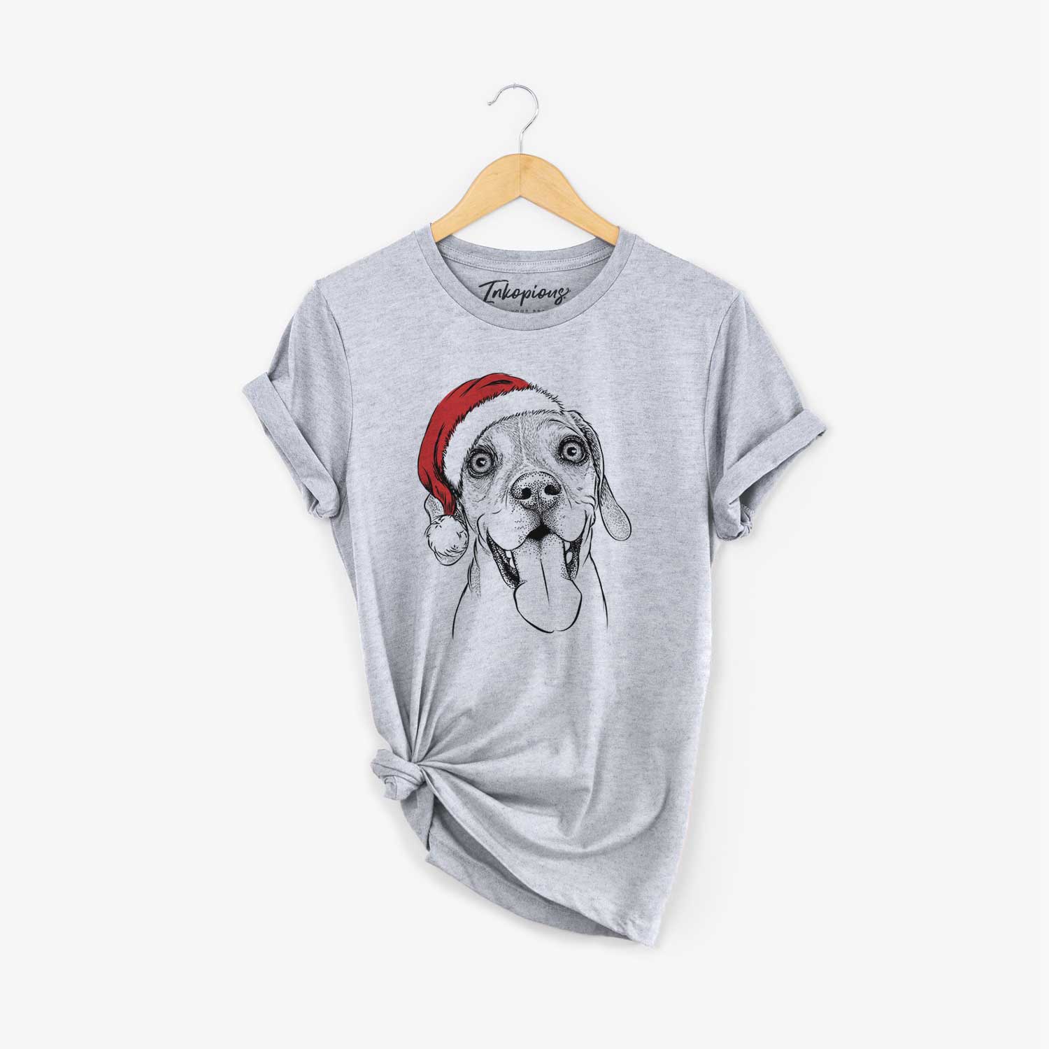 Santa Sunny the Beagle - Unisex Crewneck