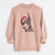 Santa Sunny the Doberman Pinscher - Unisex Pigment Dyed Crew Sweatshirt