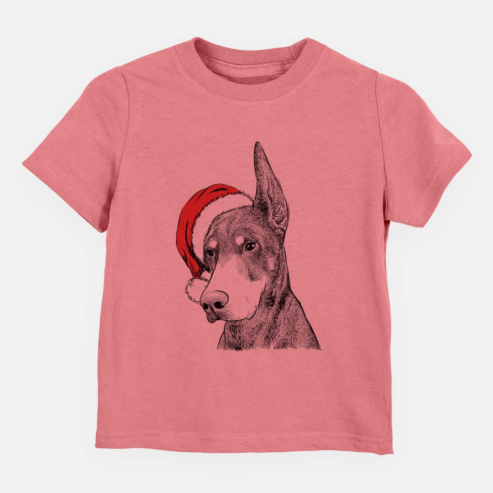 Santa Sunny the Doberman Pinscher - Kids/Youth/Toddler Shirt