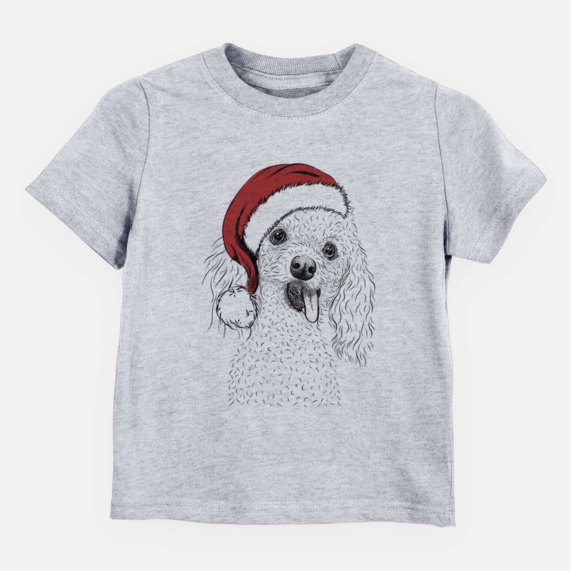 Santa Super Joey the Toy Poodle - Kids/Youth/Toddler Shirt