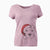 Santa Sweet Finn the Mixed Breed - Women's V-neck Shirt