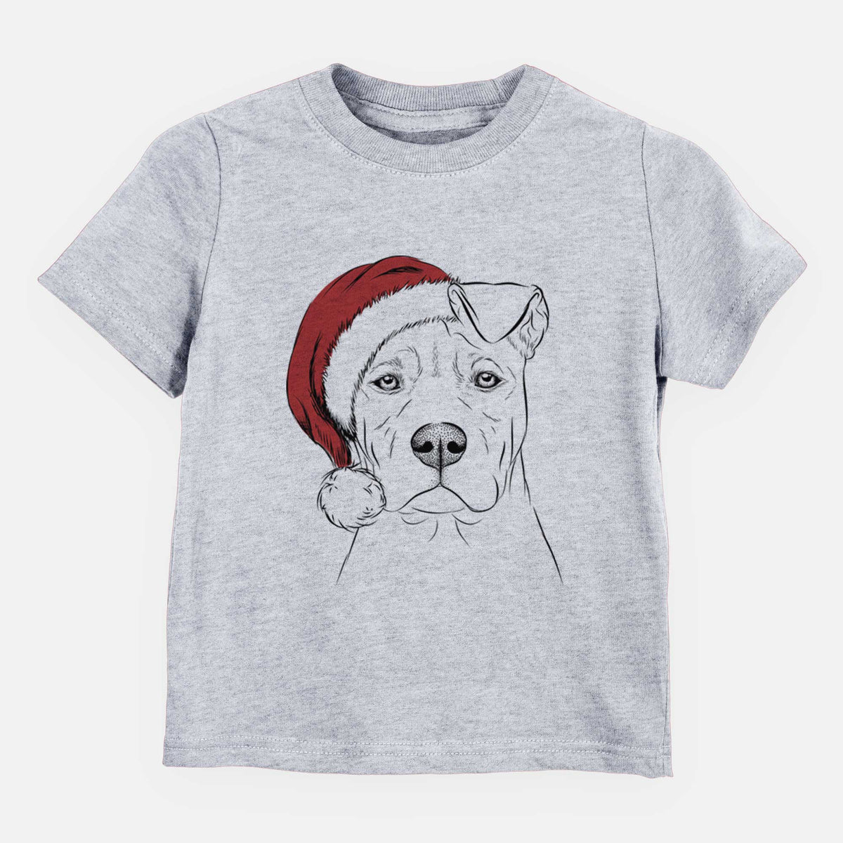 Santa Sweet Finn the Mixed Breed - Kids/Youth/Toddler Shirt