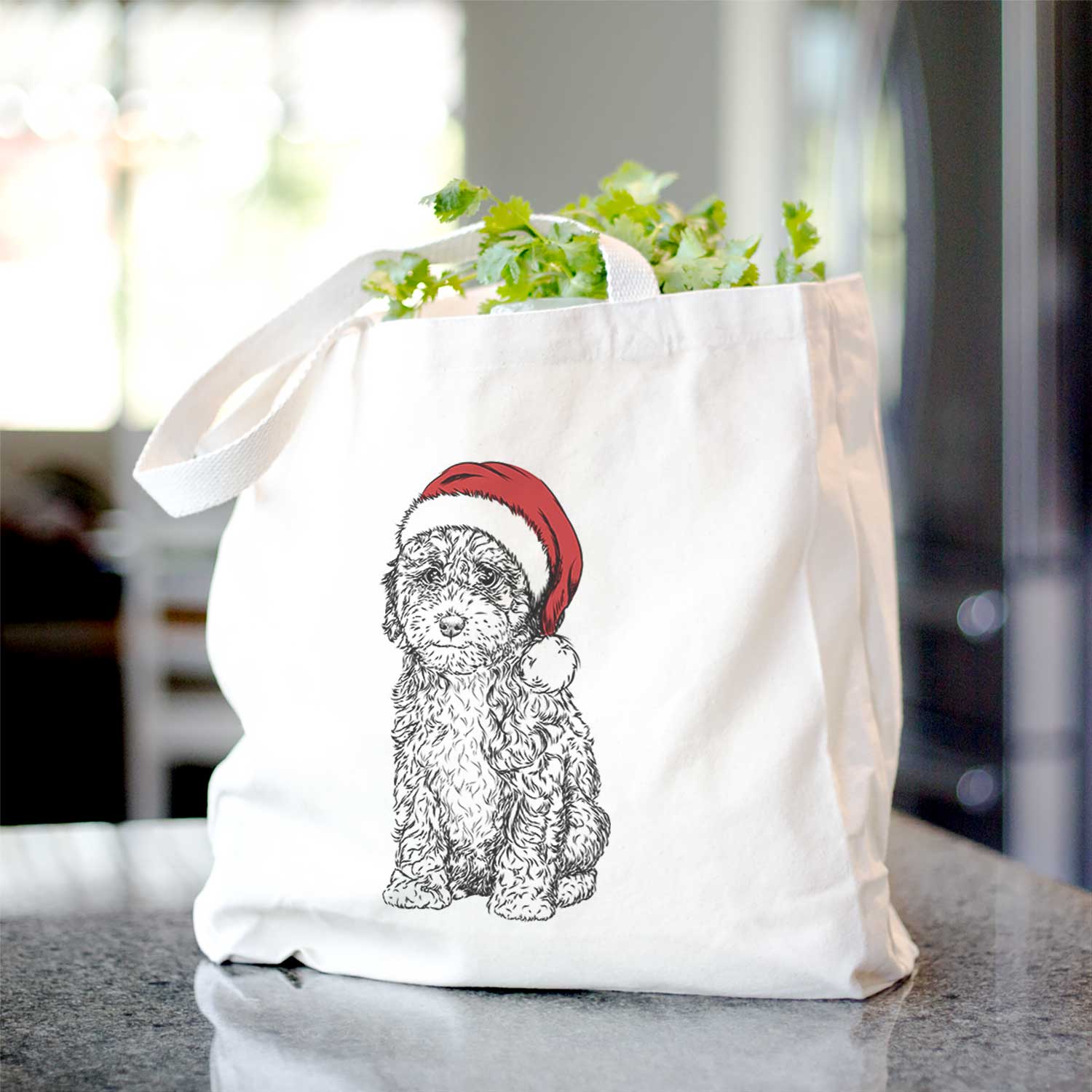 Sweet Tea the Mini Doodle - Tote Bag