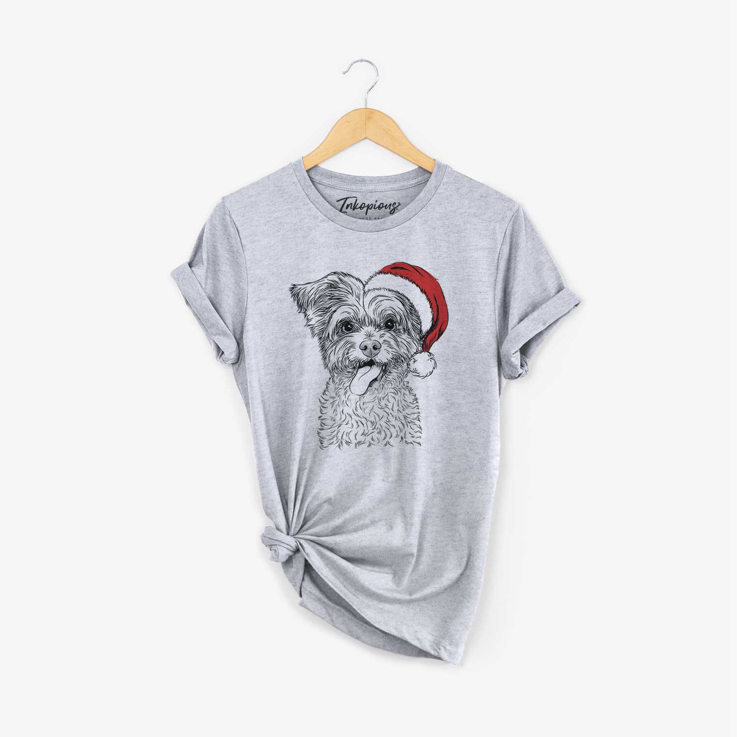 Santa Sweetie the Terrier Mix - Unisex Crewneck