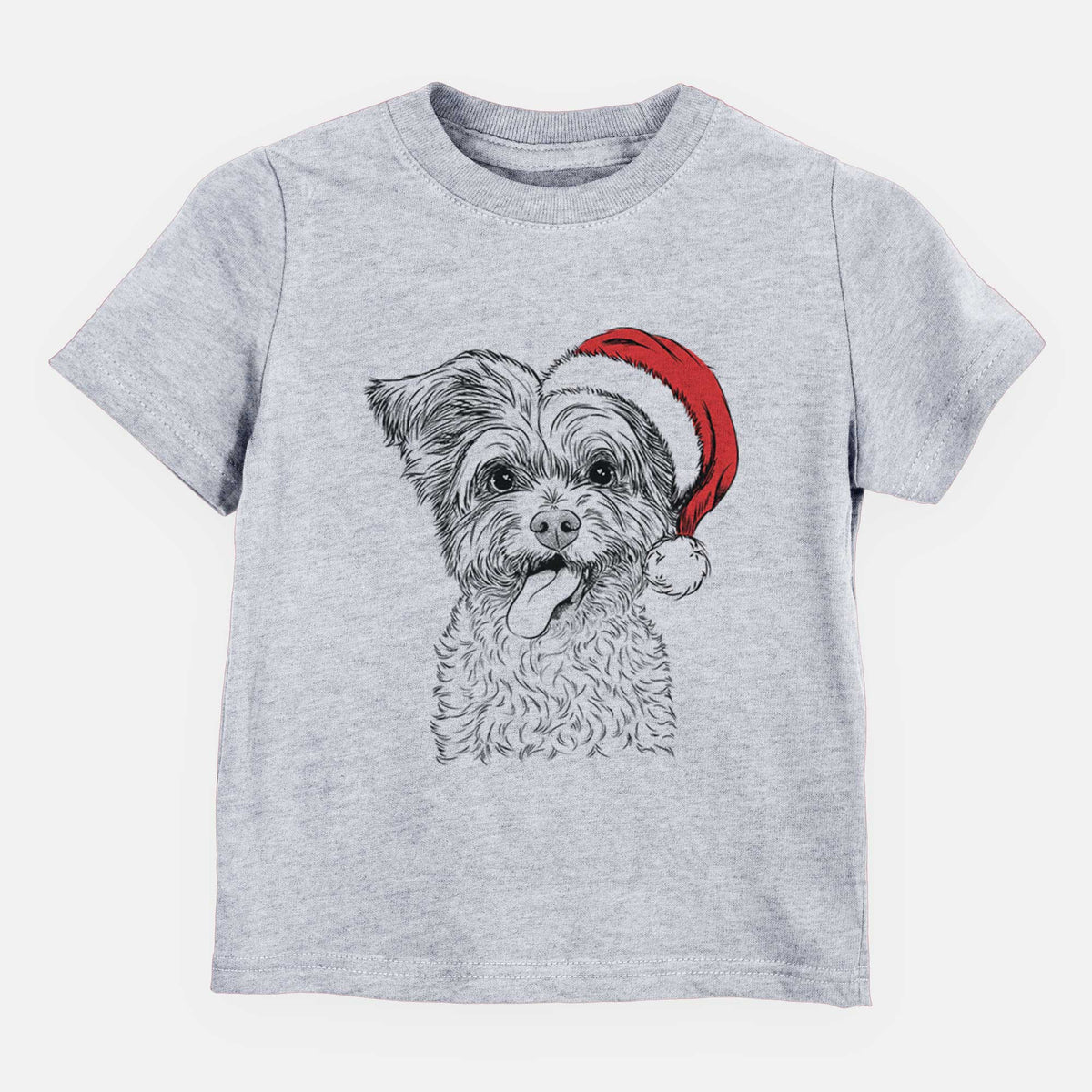 Santa Sweetie the Terrier Mix - Kids/Youth/Toddler Shirt