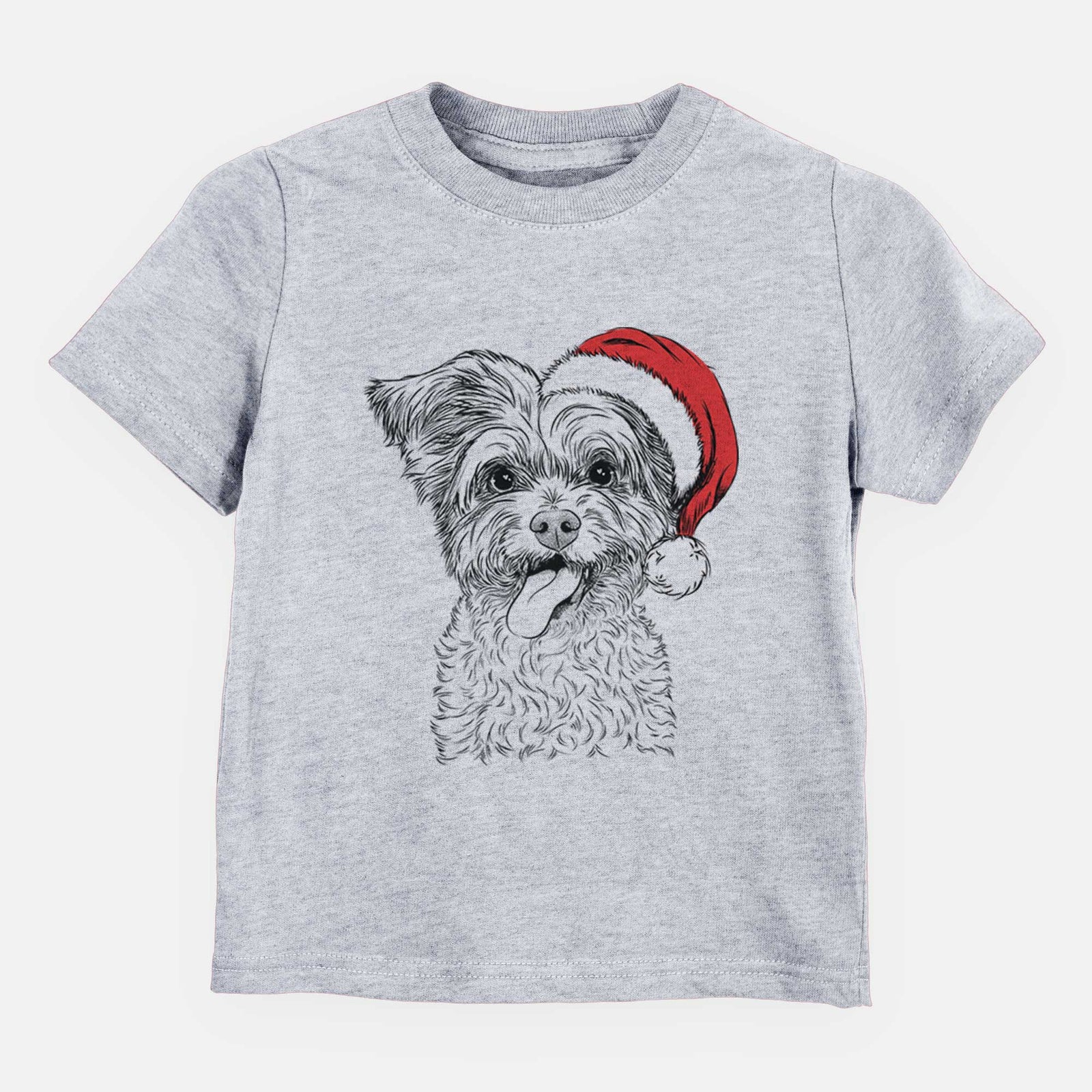 Santa Sweetie the Terrier Mix - Kids/Youth/Toddler Shirt