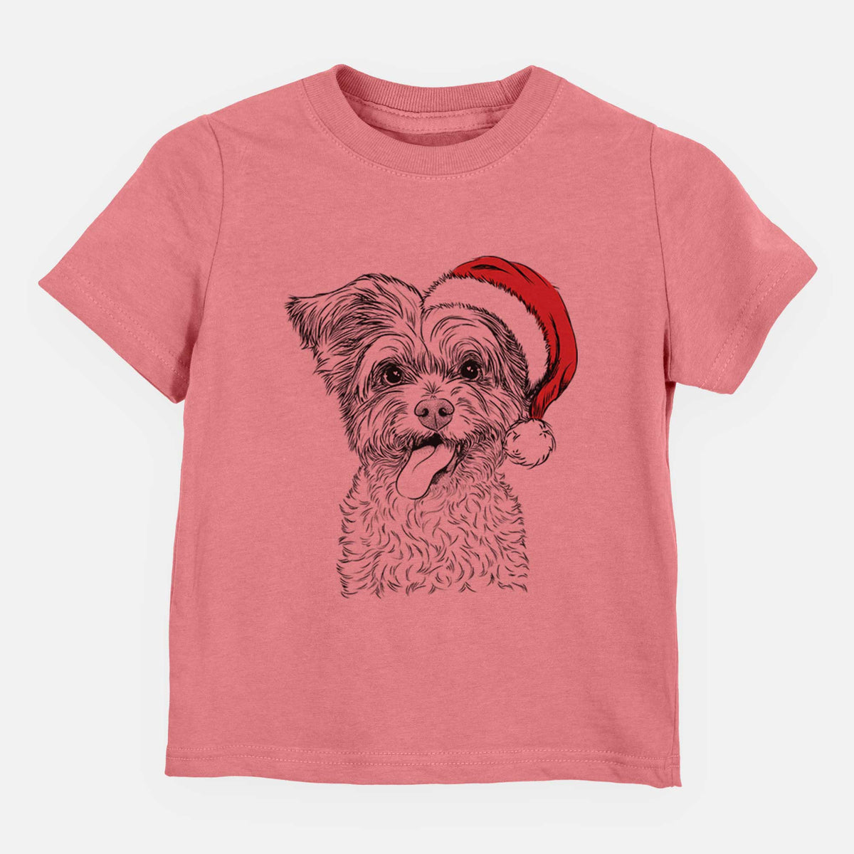 Santa Sweetie the Terrier Mix - Kids/Youth/Toddler Shirt