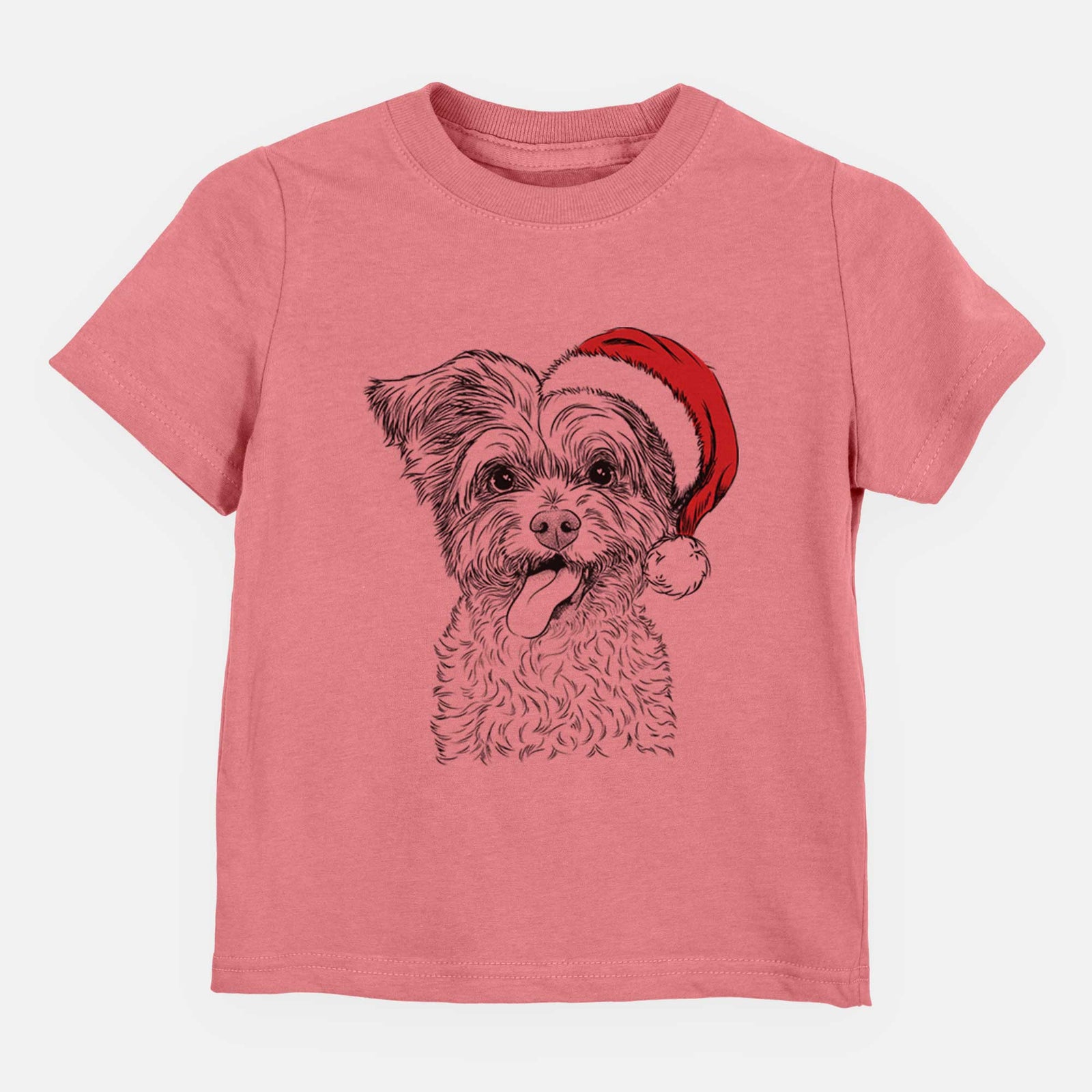 Santa Sweetie the Terrier Mix - Kids/Youth/Toddler Shirt