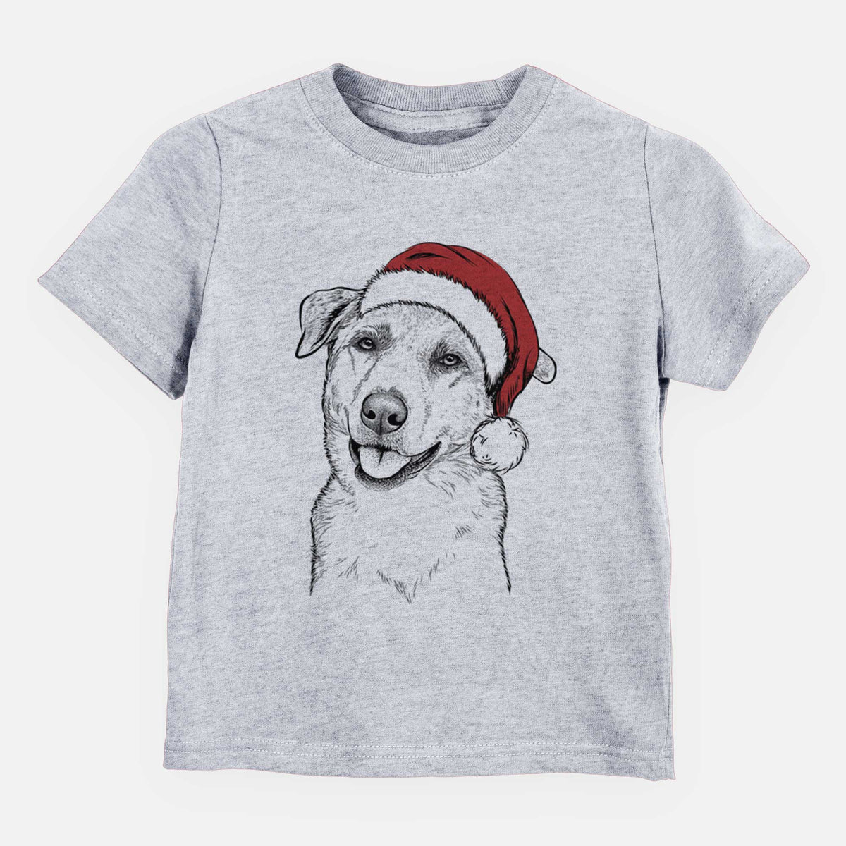 Santa Sydney the Great Pyrenees Mix - Kids/Youth/Toddler Shirt