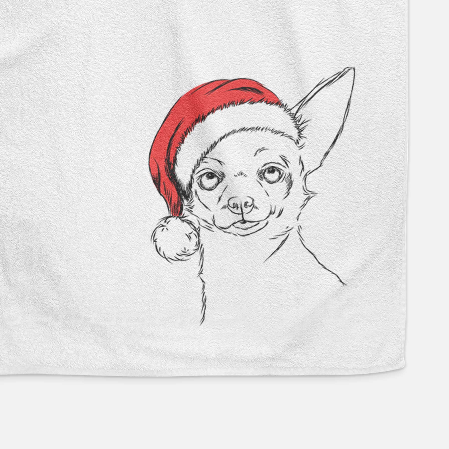 Tabitha the Chihuahua Decorative Hand Towel