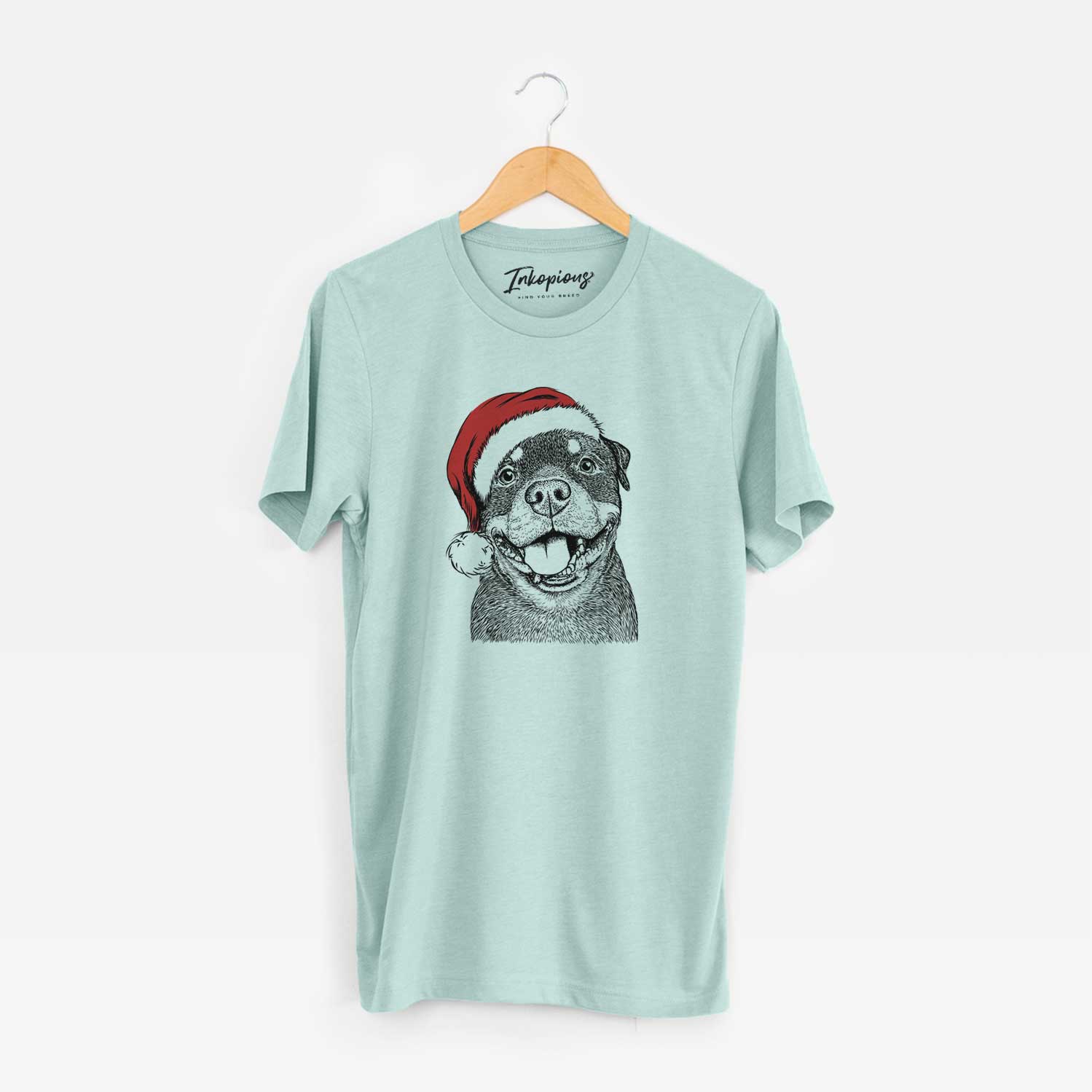 Santa Talos the Rottweiler - Unisex Crewneck