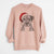 Santa TedE the Mixed Breed - Unisex Pigment Dyed Crew Sweatshirt