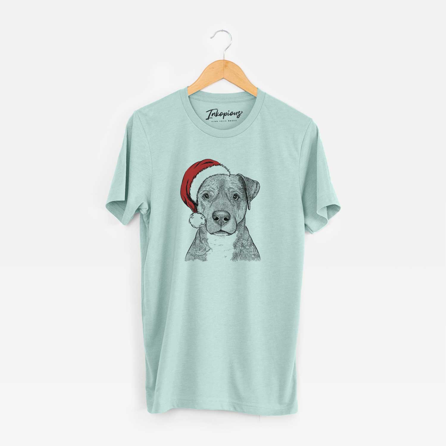 Santa TedE the Mixed Breed - Unisex Crewneck