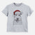 Santa Ted the Wire Fox Terrier - Kids/Youth/Toddler Shirt