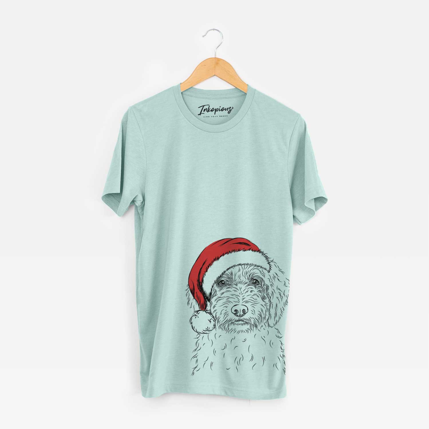 Santa Teddy the Labradoodle - Unisex Crewneck