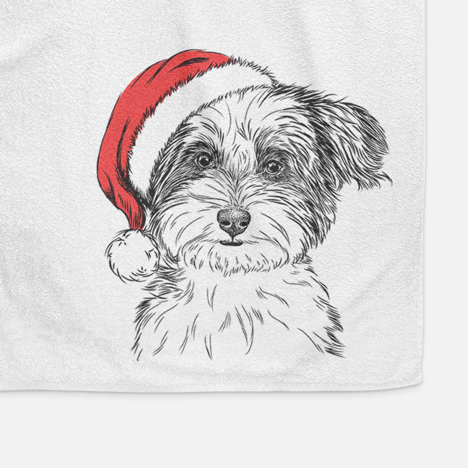 Teddy the Havanese Decorative Hand Towel