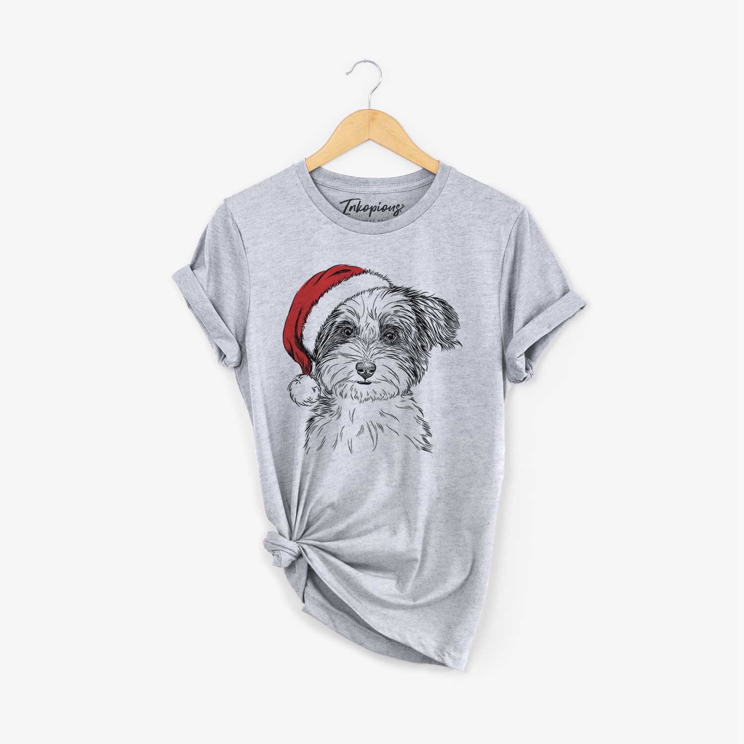 Santa Teddy the Havanese - Unisex Crewneck