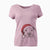 Santa Teddy Jam the Pitbull - Women's V-neck Shirt