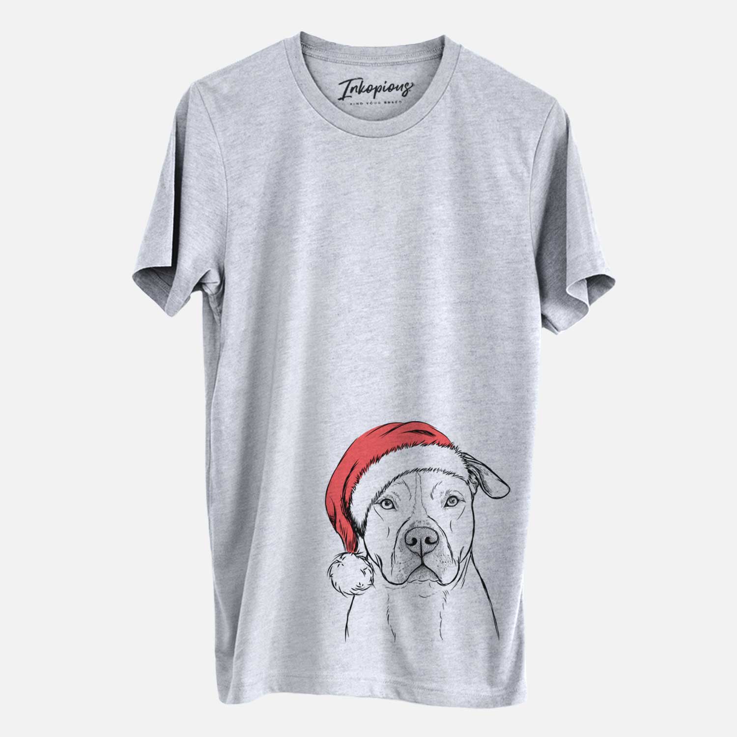 Santa Teddy Jam the Pitbull - Unisex Crewneck