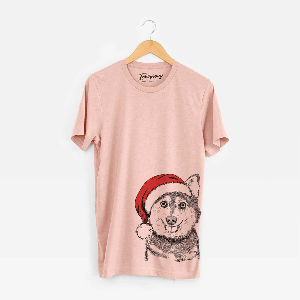 Santa Tellie the Alaskan Klee Kai - Unisex Crewneck