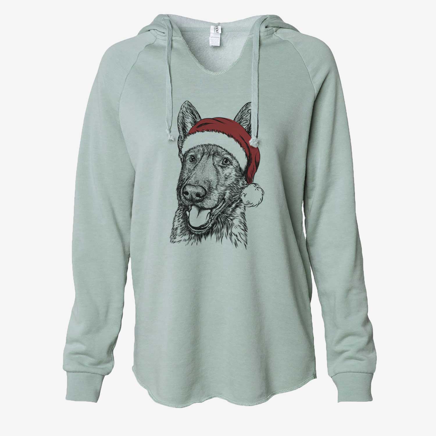 Tena the German Shepherd - Cali Wave Hooded Sweatshirt