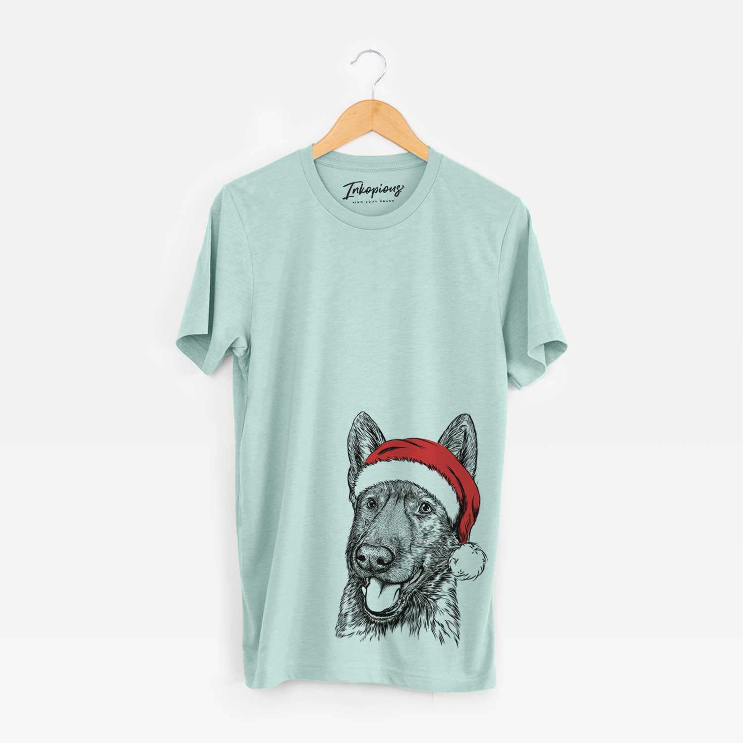 Santa Tena the German Shepherd - Unisex Crewneck