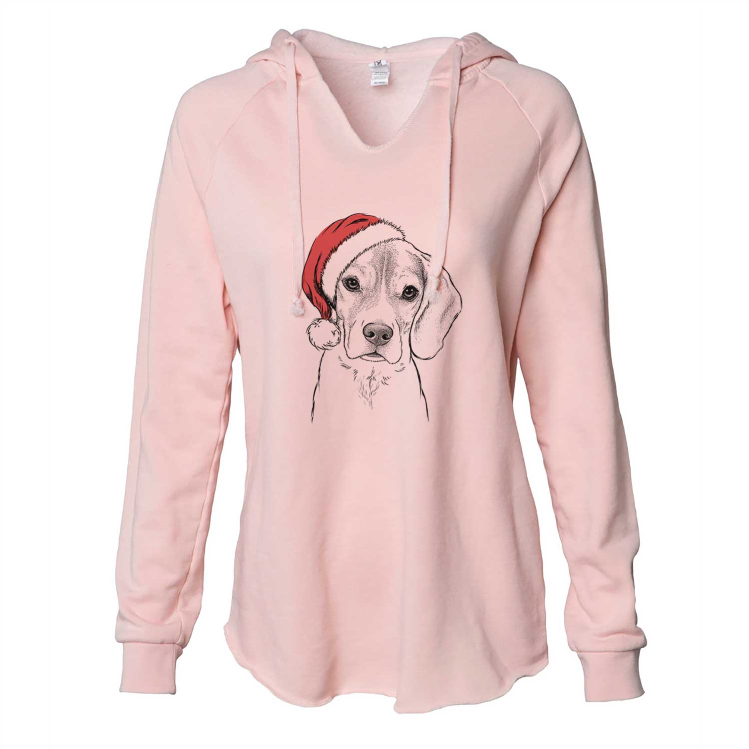 Thea the Beagle - Cali Wave Hooded Sweatshirt