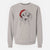 Santa Thea the Beagle - Unisex Pigment Dyed Crew Sweatshirt