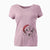 Santa Thea the Beagle - Women's V-neck Shirt