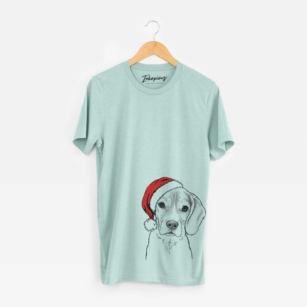 Santa Thea the Beagle - Unisex Crewneck