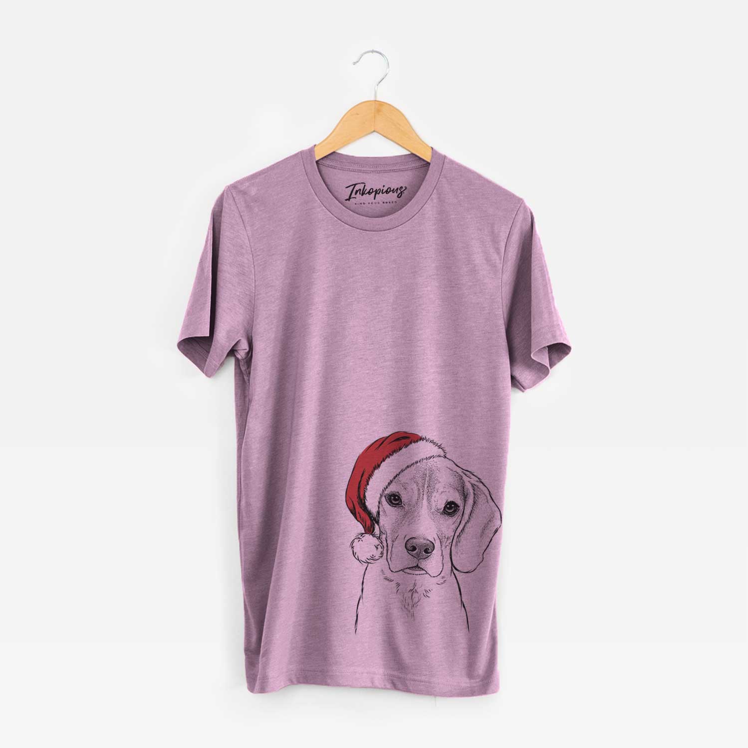 Santa Thea the Beagle - Unisex Crewneck