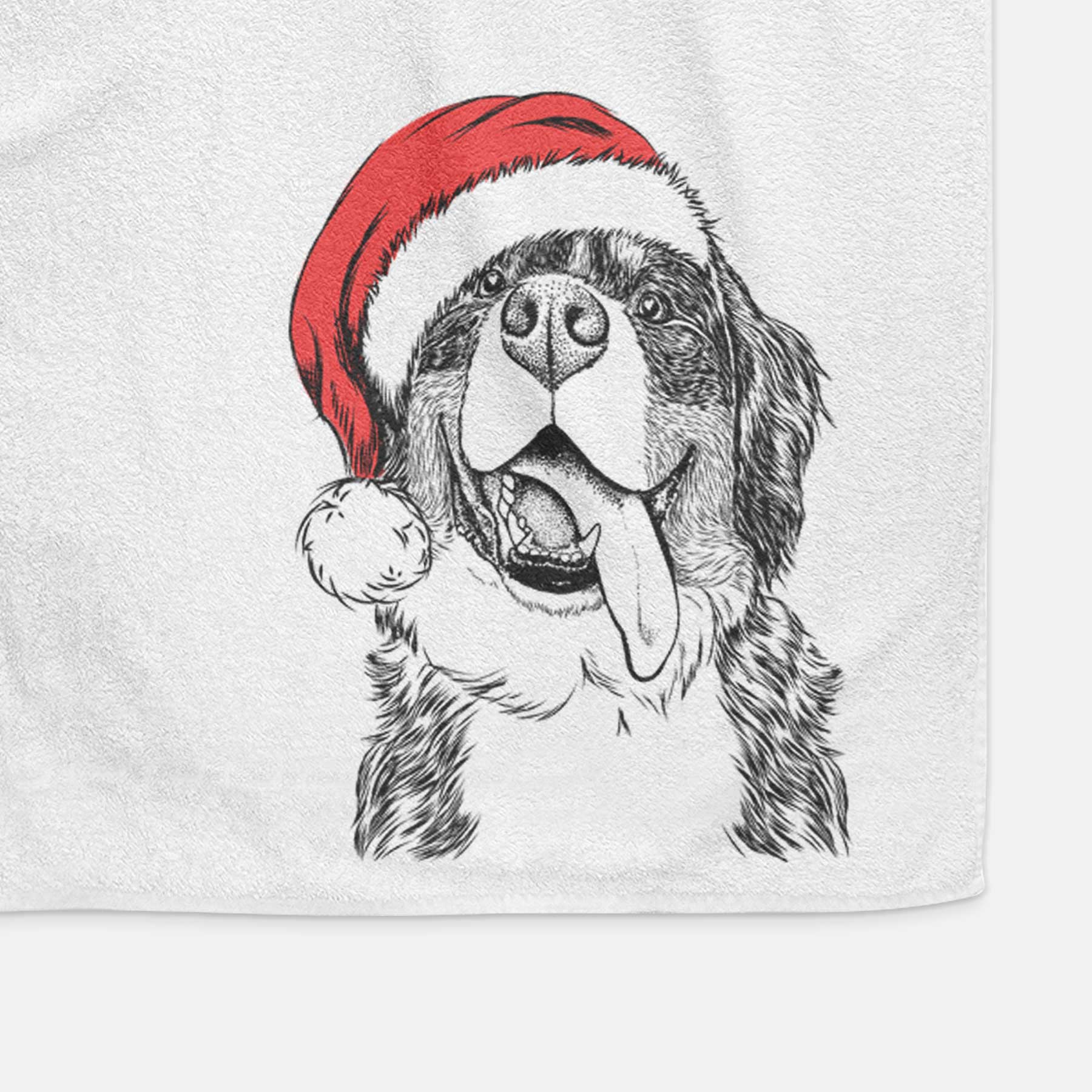 Theo the Bernese Mountain Dog Decorative Hand Towel