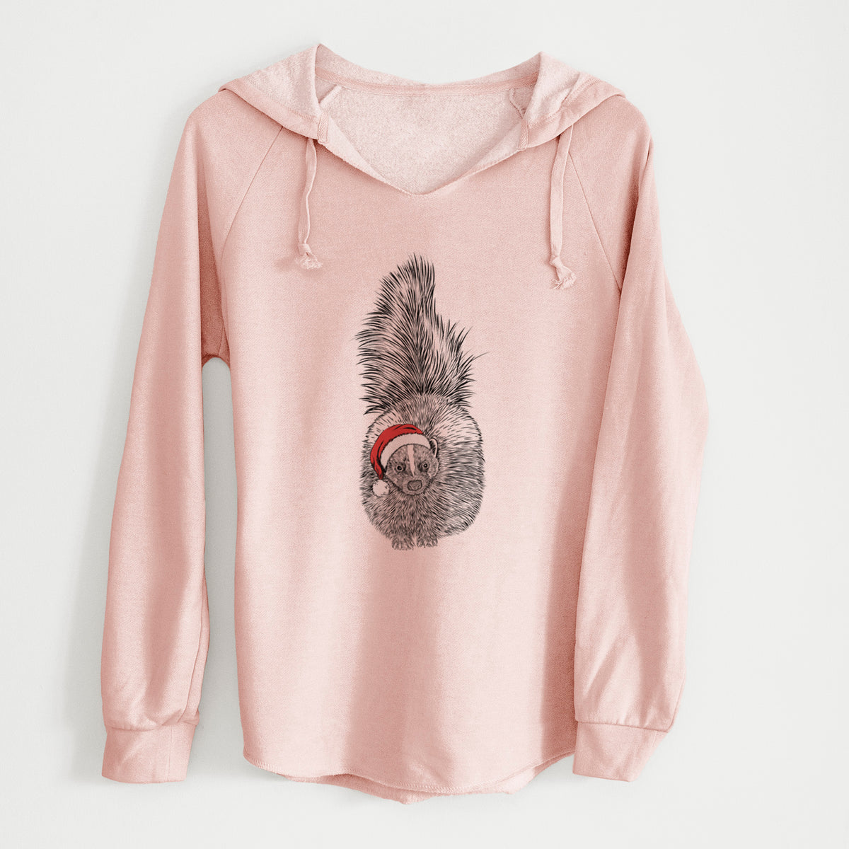 Santa Tibbs the Skunk - Cali Wave Hooded Sweatshirt