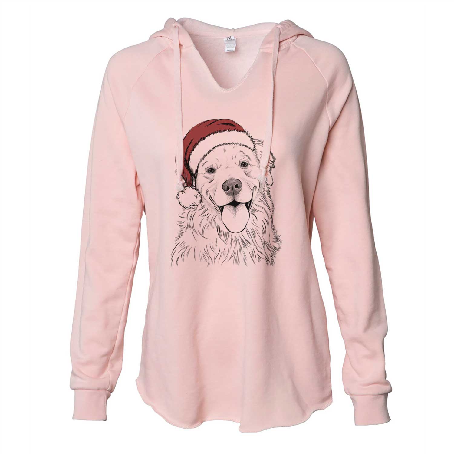 Ticket the Golden Retriever - Cali Wave Hooded Sweatshirt