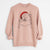 Santa Tillie the Samoyed - Unisex Pigment Dyed Crew Sweatshirt