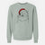 Santa Tillie the Samoyed - Unisex Pigment Dyed Crew Sweatshirt