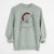 Santa Tillie the Samoyed - Unisex Pigment Dyed Crew Sweatshirt