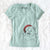 Santa Tillie the Samoyed - Women's V-neck Shirt