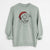 Santa Timmy the Mixed Breed - Unisex Pigment Dyed Crew Sweatshirt