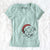 Santa Timmy the Mixed Breed - Women's V-neck Shirt