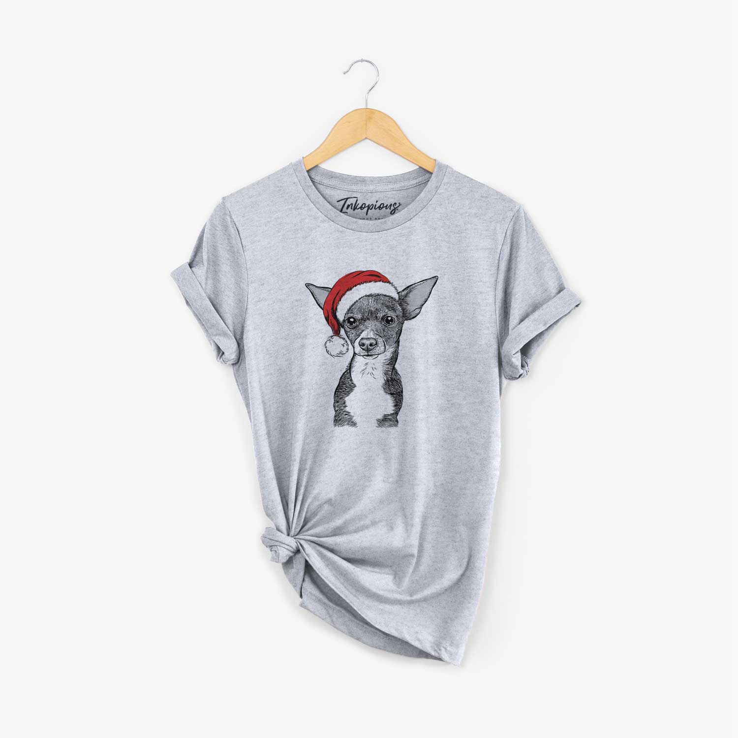 Santa Tiny Archie the Mixed Breed - Unisex Crewneck