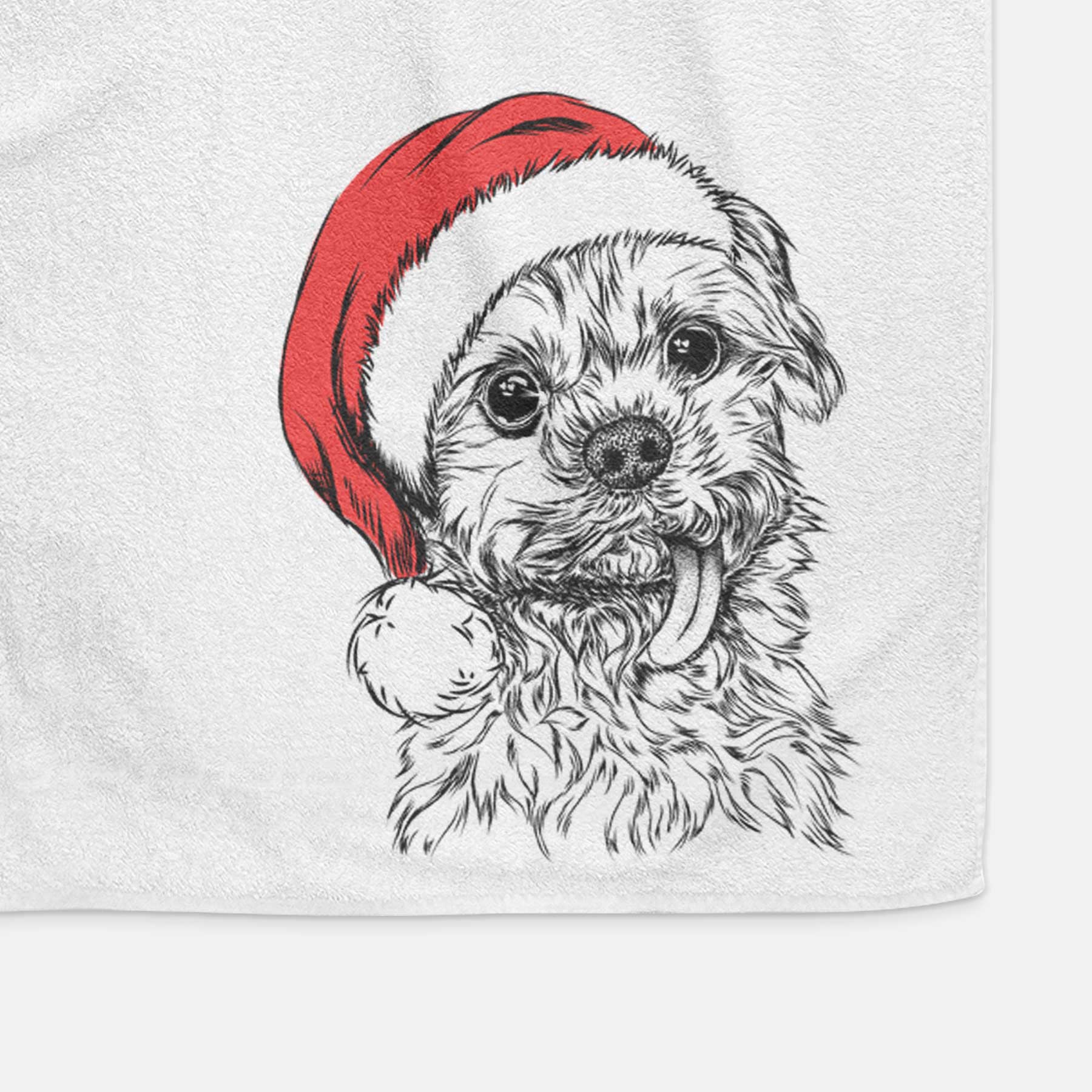 Tiny Titan the Shih Tzu Decorative Hand Towel