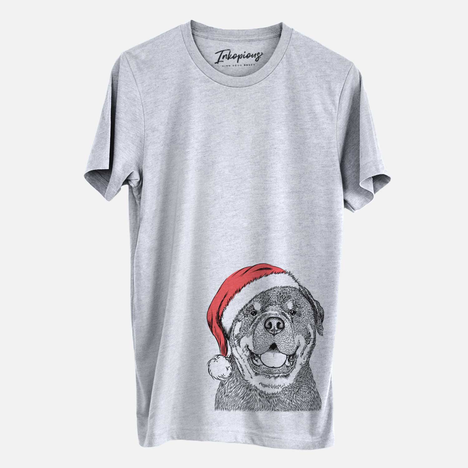 Santa Titan the Rottweiler - Unisex Crewneck