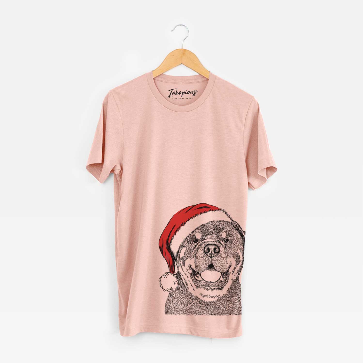 Santa Titan the Rottweiler - Unisex Crewneck