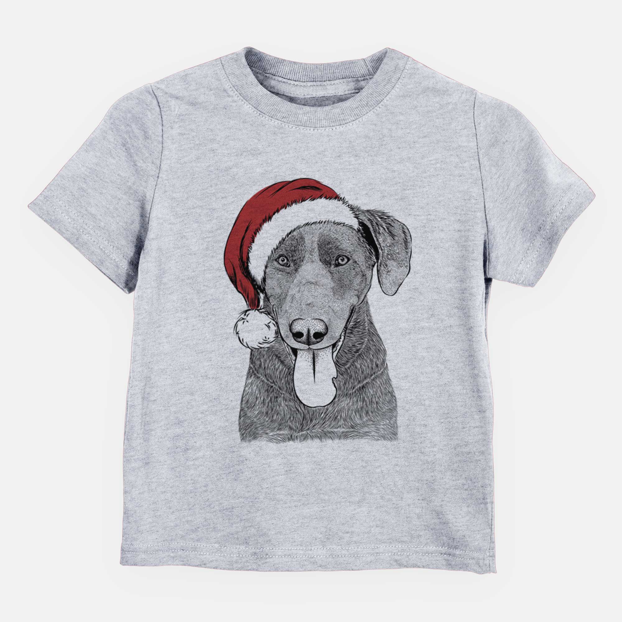 Santa Tobes the Chocolate Lab - Kids/Youth/Toddler Shirt