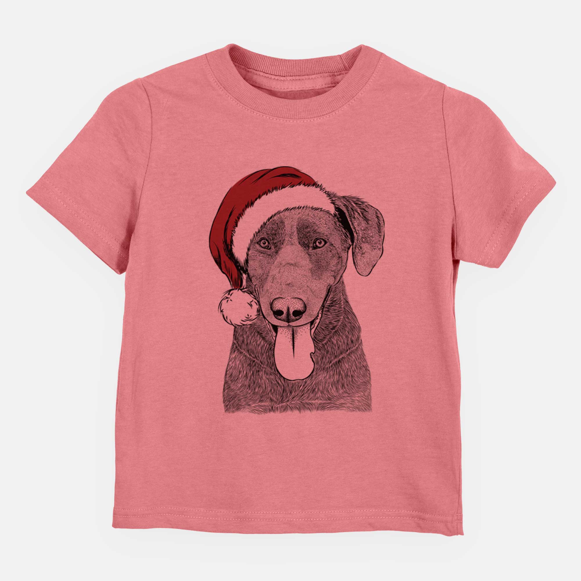 Santa Tobes the Chocolate Lab - Kids/Youth/Toddler Shirt