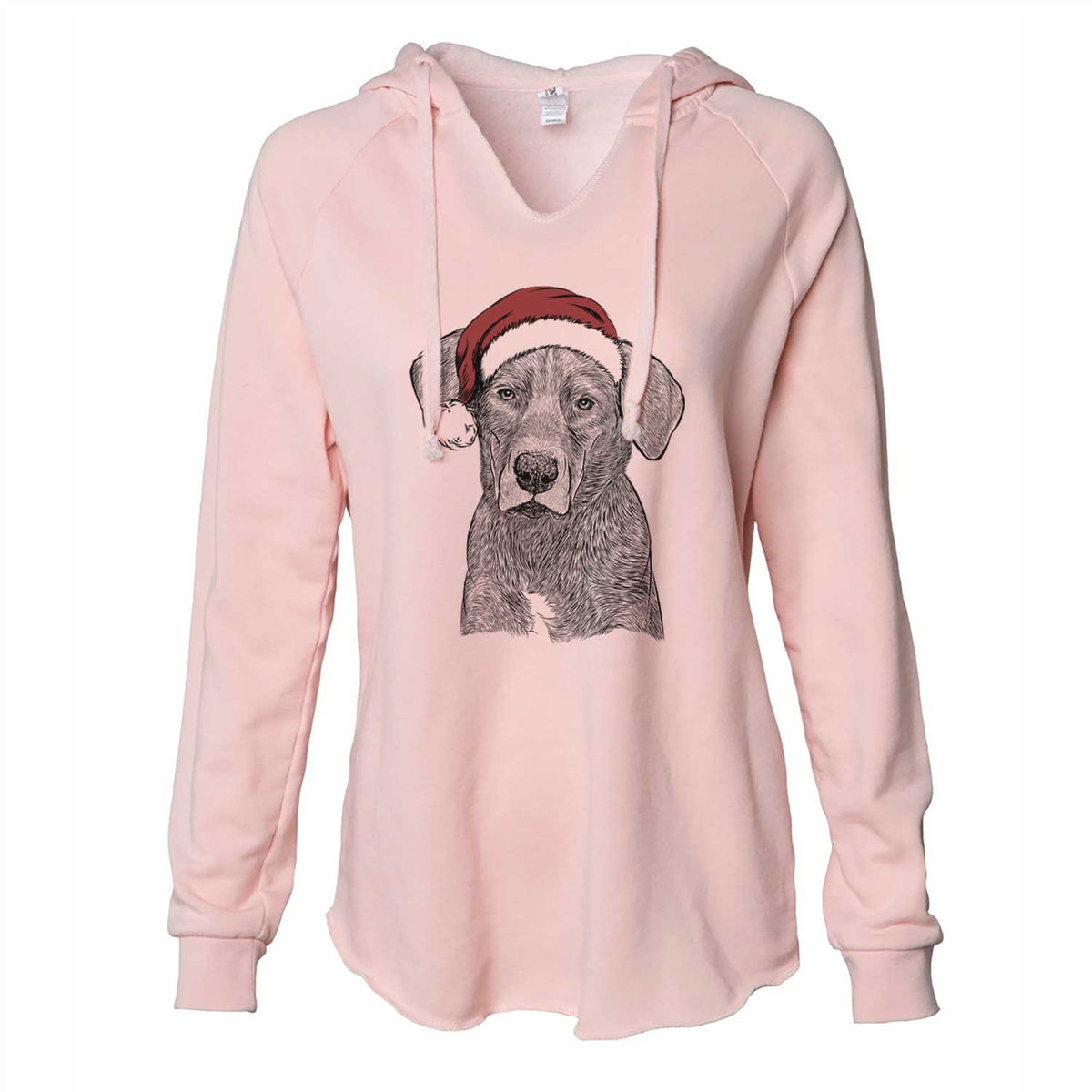 Tom the Lab Dane Mix - Cali Wave Hooded Sweatshirt