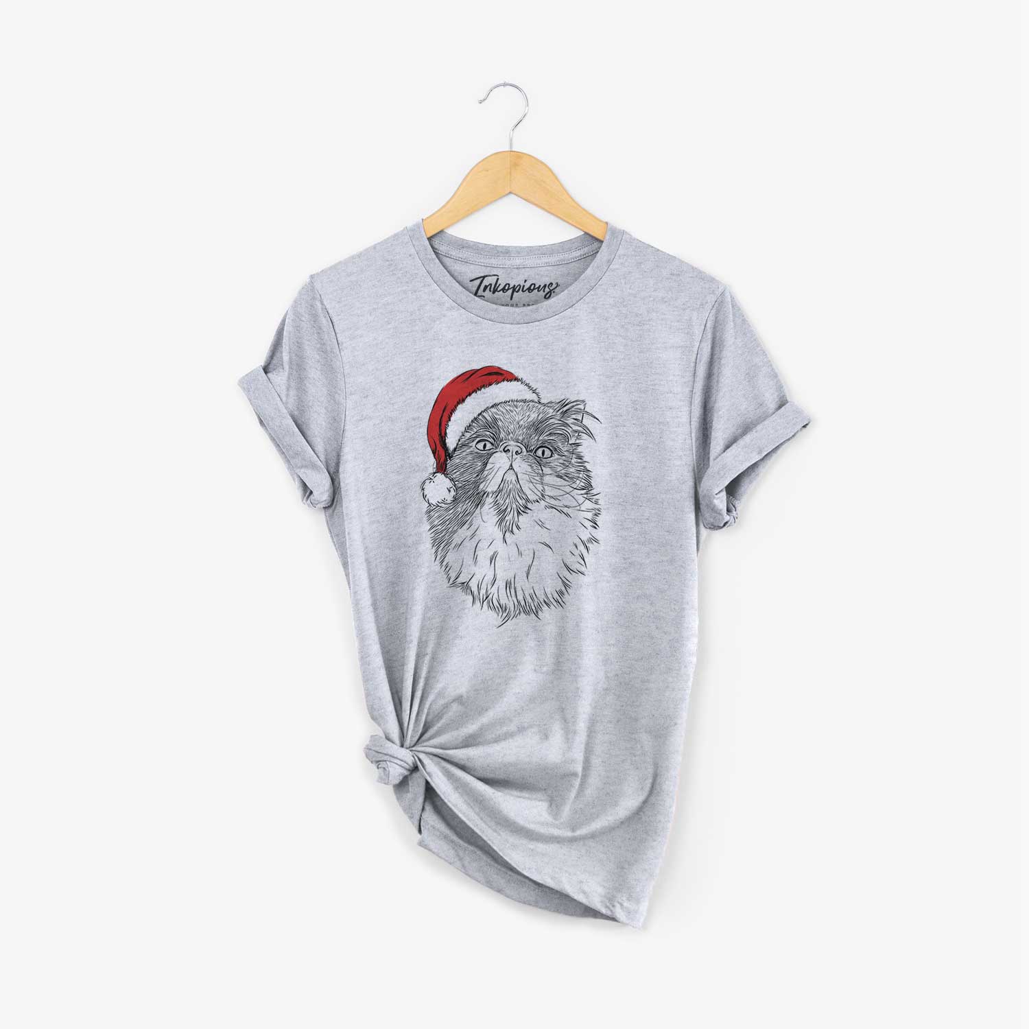 Santa Tookie the Perisan Cat - Unisex Crewneck