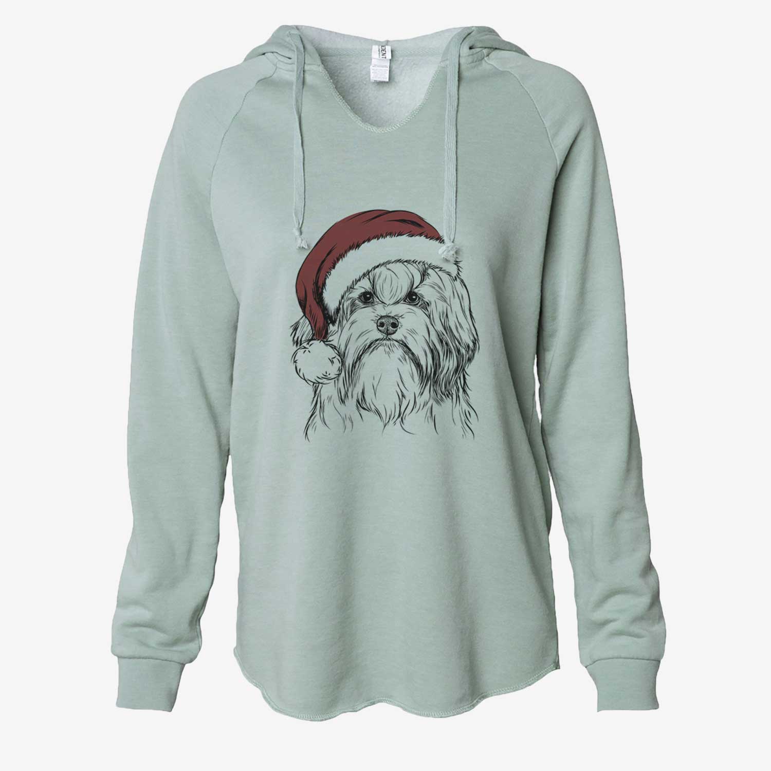 Tootsie the Lowchen - Cali Wave Hooded Sweatshirt