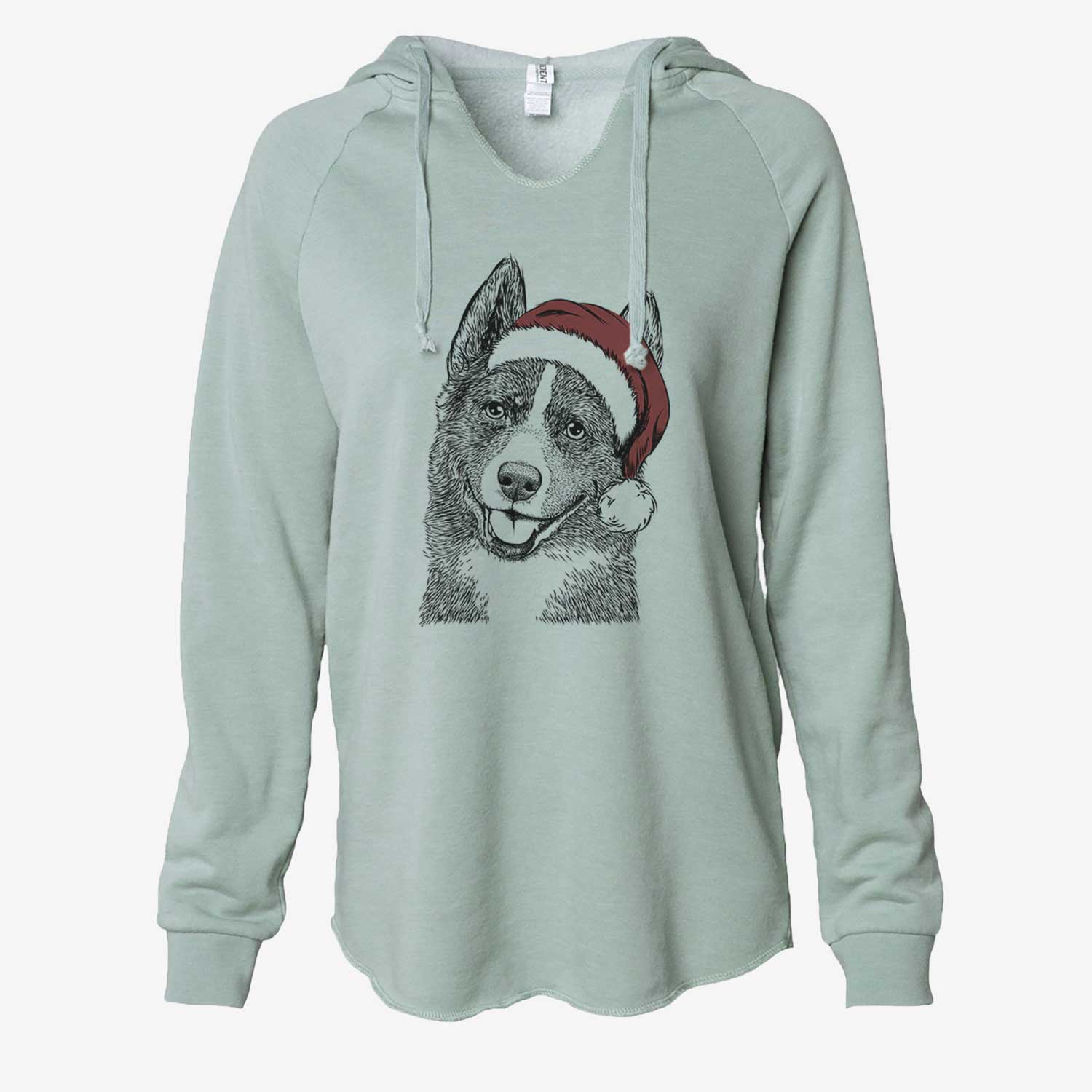 Tosca the Karelian Bear Dog - Cali Wave Hooded Sweatshirt